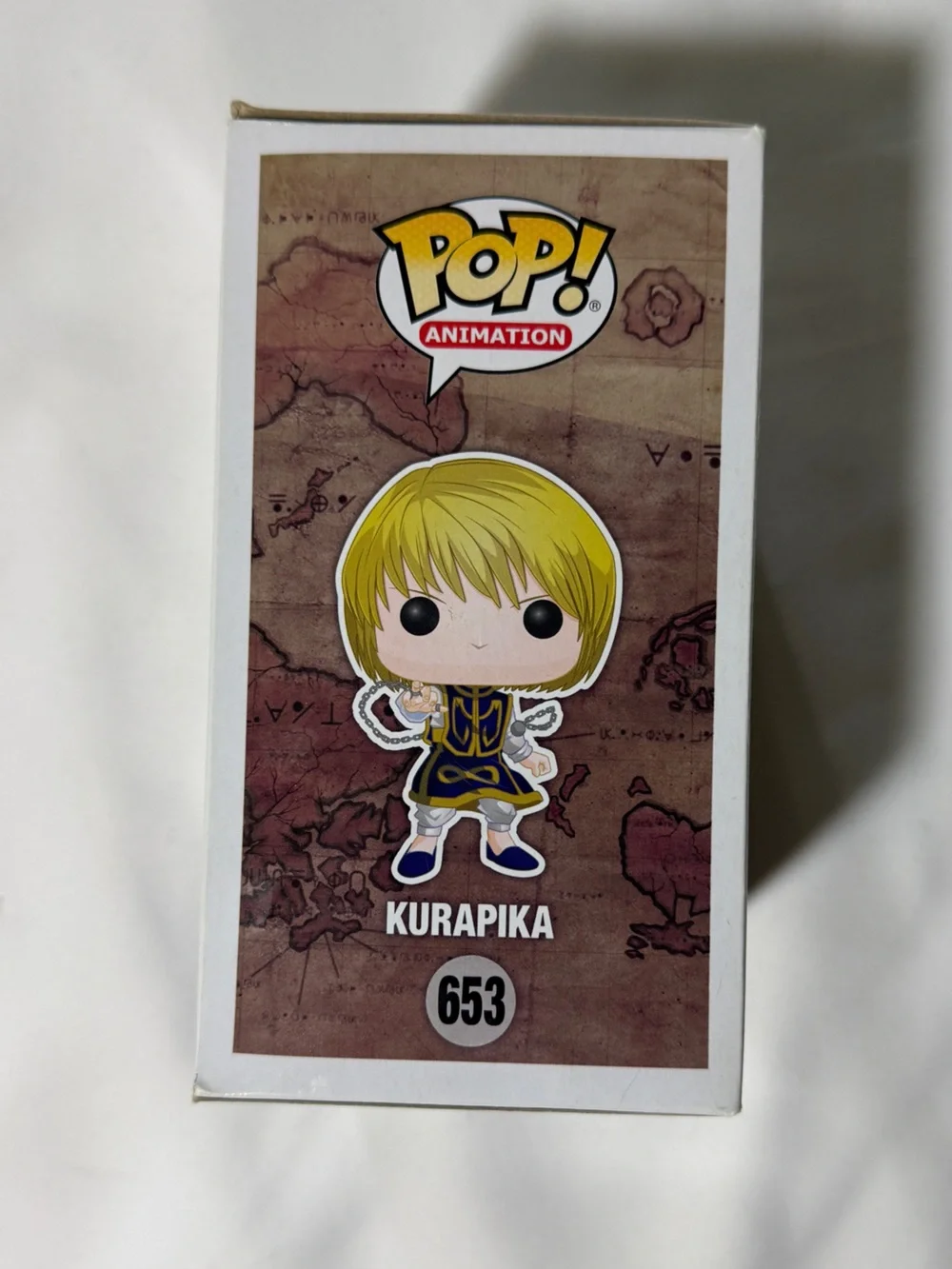 Funko Pop! Animation Kurapika #653 - Blond Hair, Blue Outfit